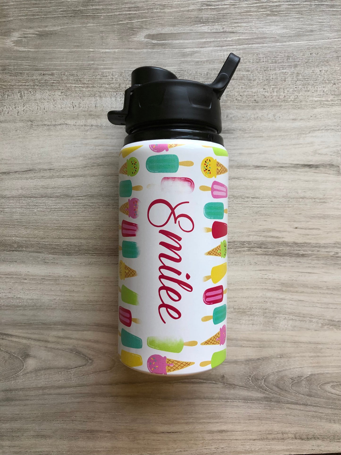 Personalized Summer Kids Water Bottle