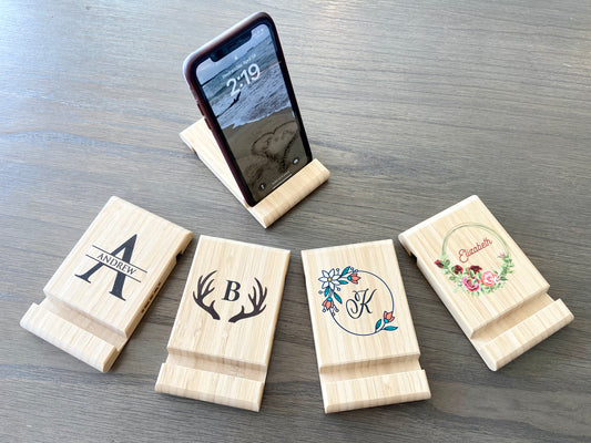 Personalized Cellphone and Tablet Holder