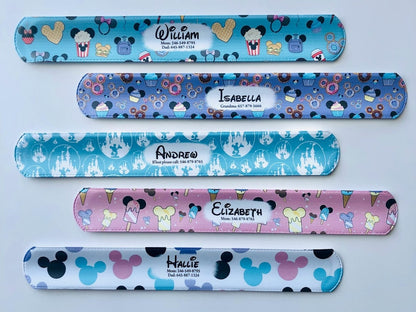 Disney Child ID Bracelet | Emergency Contact Band | Child Name Bracelet