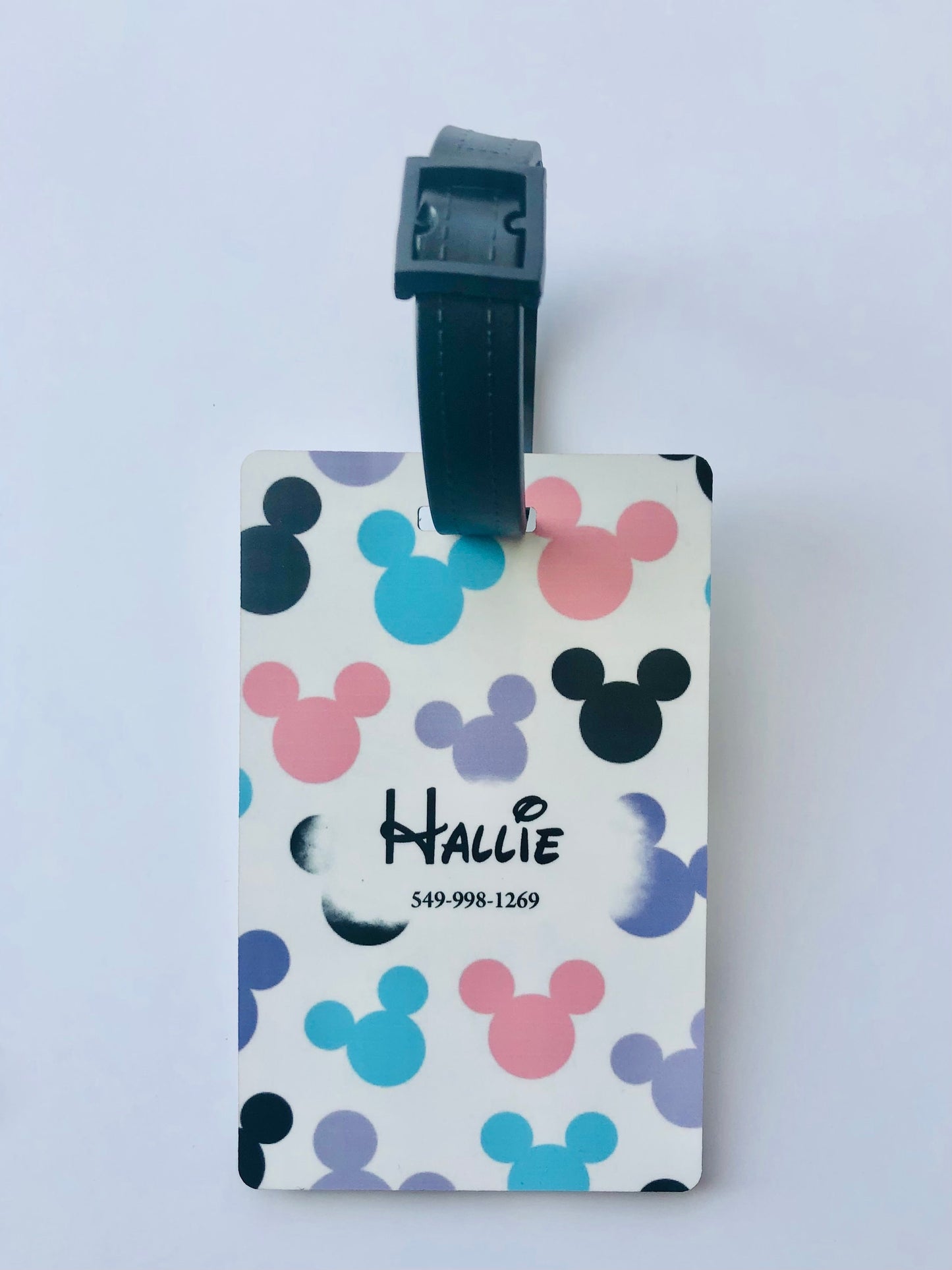 Personalized Disney Luggage Tags | Disney Bag Tags | Monogramed Disney Luggage Tags | Custom Printed Disney Luggage Tags